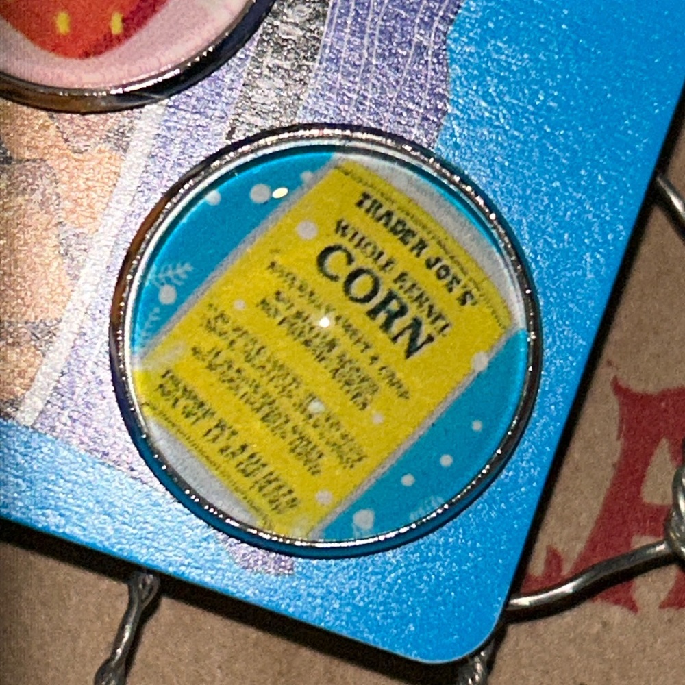 Trader Joe’s button 18mm canned corn